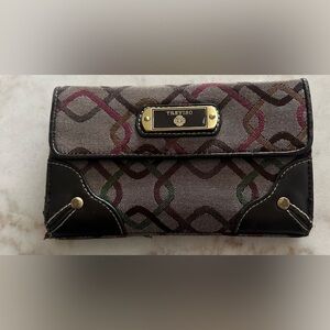 Treviso Multicolor Canvas and Leather Bi-Fold Wallet Made In Italy